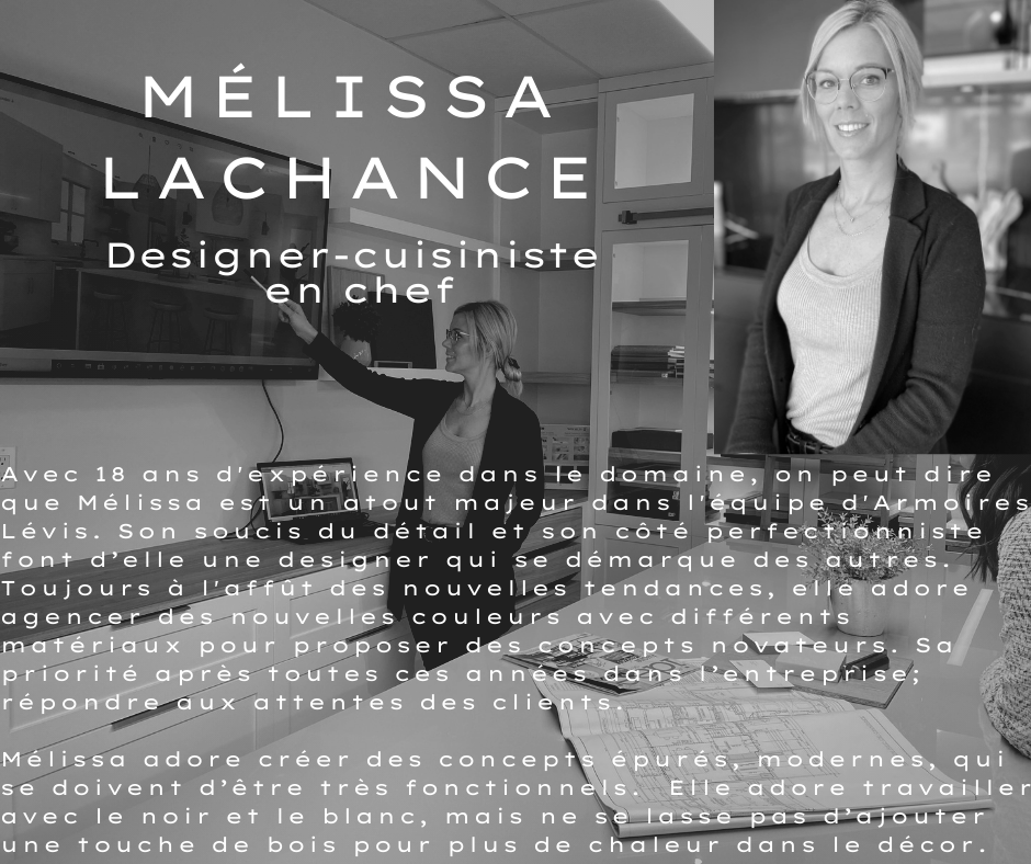 Mélissa noir et blanc