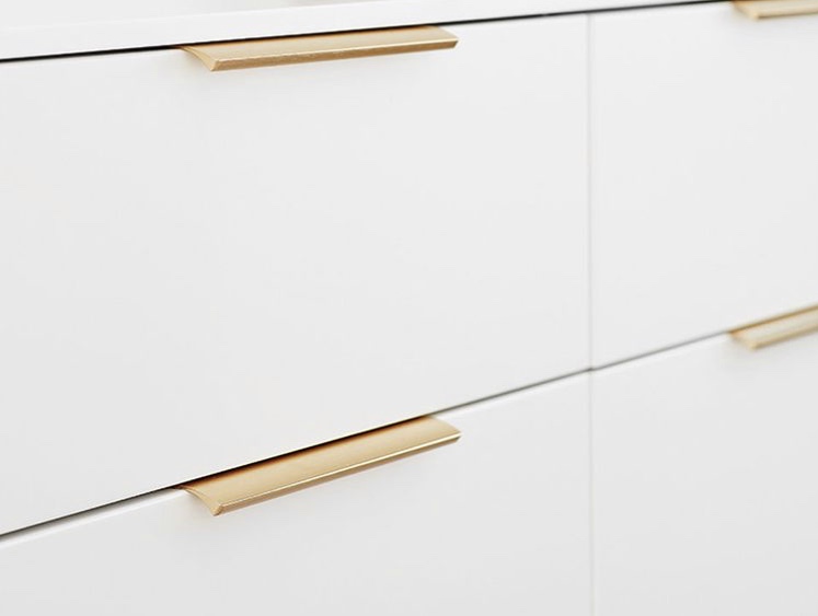 30 Poignées D'armoire Carrées En Bronze Frotté à L'huile – Entr'axe 3 Pouces